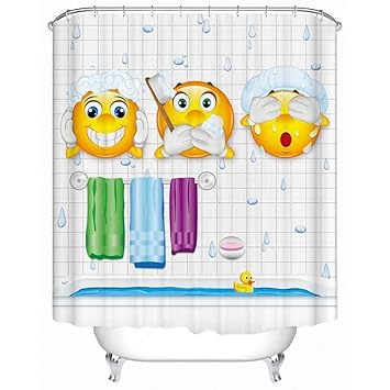 Amazon シャワーカーテン 防カビ 防水 おしゃれ 面白い インテリア