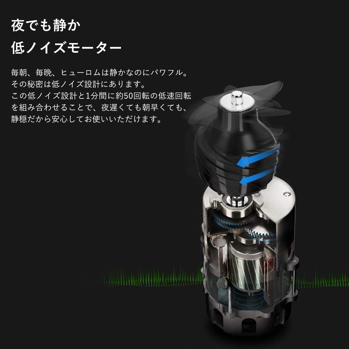 Huromヒューロム スロージューサー H200