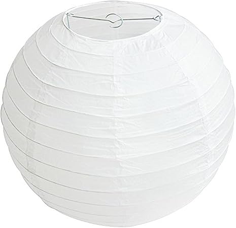 lanterne blanche papier