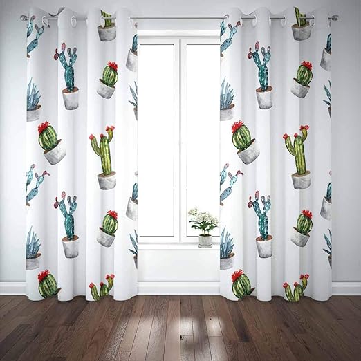 Cortinas largas para ventana, cortina de ventana para puerta, diseño de