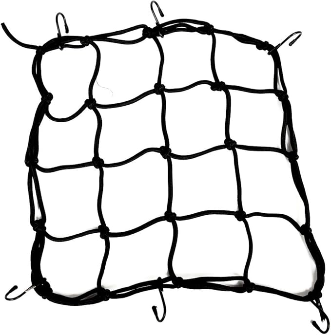 LUGGAGE CARGO NET EXTRA LARGE BLACK Amazon.co.uk Garden & Outdoors