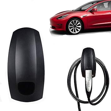 Evfit Wireless Charger Charging Cable Organizer Motors Wall Mount Connector Holder For Tesla Model 3