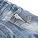 Kidscool Baby and Little Boys/girls Ripped Holes Bib Jeans Overall Blue 12 - 18 Months