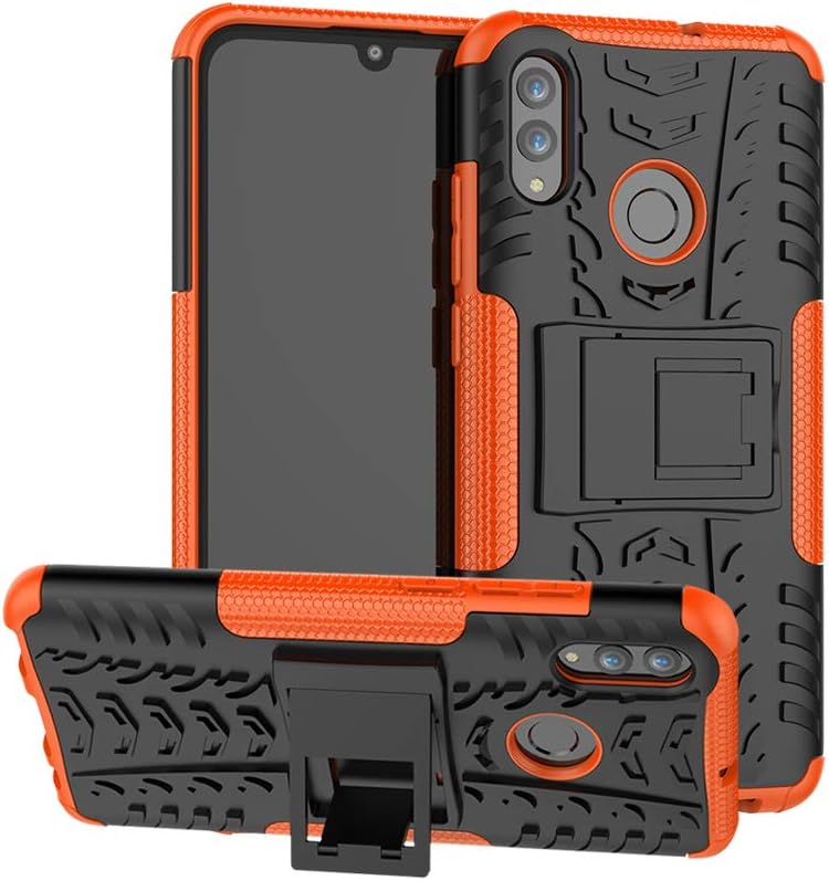 IRONB for Xiaomi Mi Note 10 Case,Ultra Slim PC Shell+PU Leather Back Case,Flip Mirror Phone Stand,Full Body Protection Case for Xiaomi Mi Note 10
