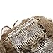 Messy Curly Combs Hair Bun Extensions Easy Stretch Hair Dish Chignon Clip in Updo Hairpiece Ponytail Scrunchy Accessory for Women Dark Blonde Mix Bleach Blonde