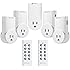 Etekcity Unify Made Upgraded Wireless Remote Control Electrical Outlet Switch  Compatible with Classic Version White 5LX S