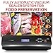 NutriChef Upgraded Vacuum Sealer | Automatic Vacuum Air Sealing System For Food Preservation w/ Starter Kit | Compact Design | Lab Tested | Dry & Moist Food Mode, Built-in Bag Cutter, 2020 Model