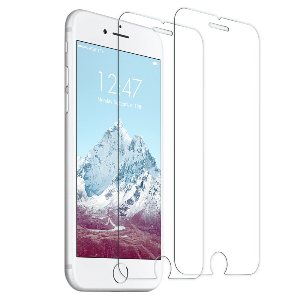 Panzerglas Schutzfolie für iPhone 6s 6, [2 Stück] TUCNIPUS iPhone 6s 6 Panzerglasfolie -3D Touch Kompatibel, 9H Härte, Anti-Öl, Kratzer,Blasen und Fingerabdruck Displayschutzfolie für iPhone 6 6s (4.7 Zoll)