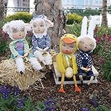Easter DOLLY DUCK GIRL FGS70908 Joe Spencer Gathered Traditions