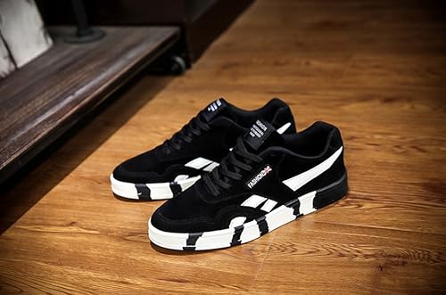 Amazon プチプライム Petit Prime メンズ カジュアル スニーカー デザイン スマート カジュアル 履き心地 27 0cm ブラックホワイト Petit Prime プチプライム スニーカー