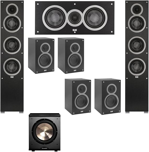 elac 7.1 speakers