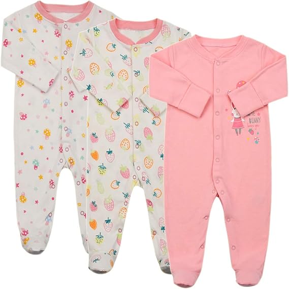 newborn footed sleepers