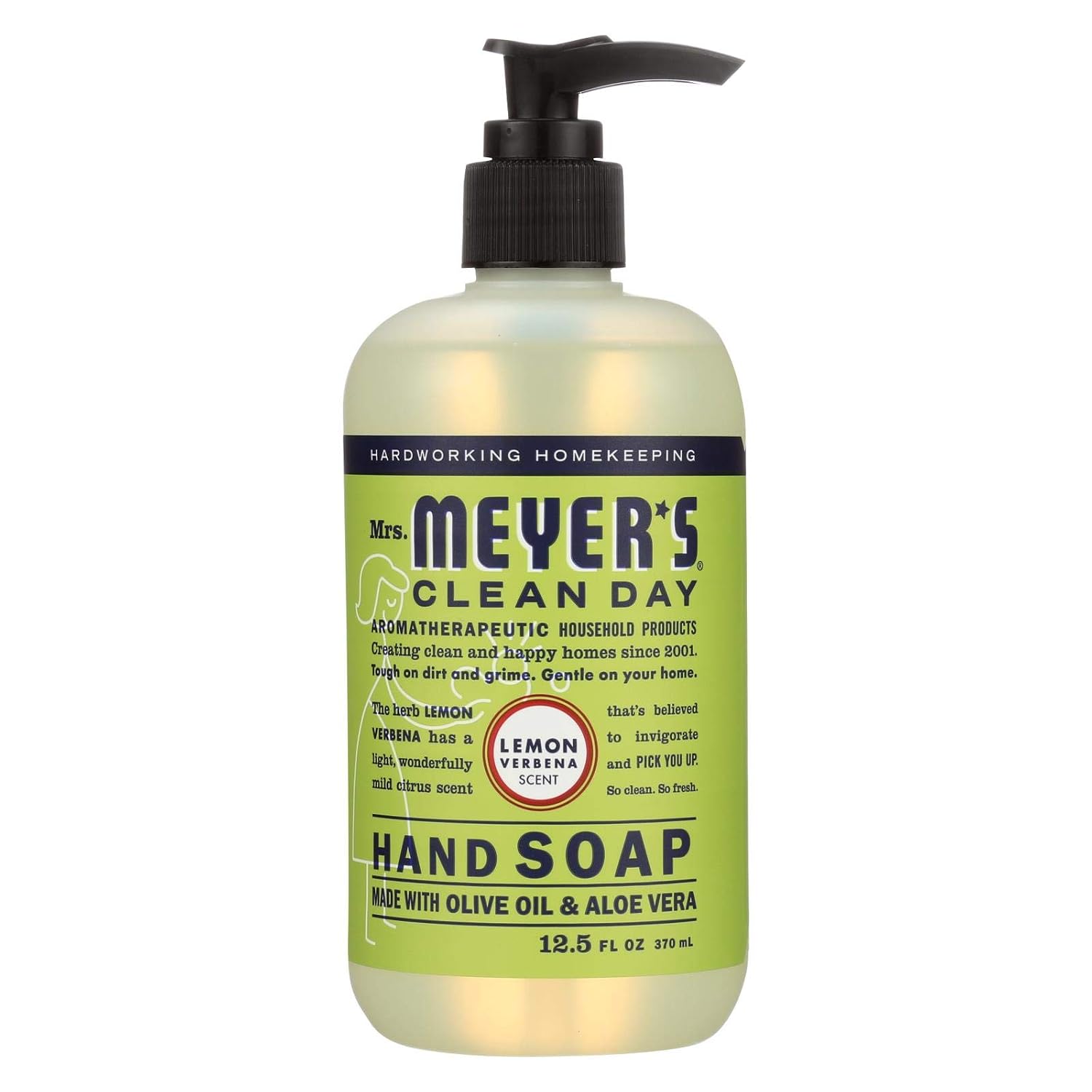 Mrs.meyer's clean Day Liquid hand soap - Lemon verbena scent (808124121041)