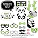 Big Dot of Happiness Party Like a Panda Bear - Baby Shower or Birthday Party Photo Booth Props Kit - 20 Count