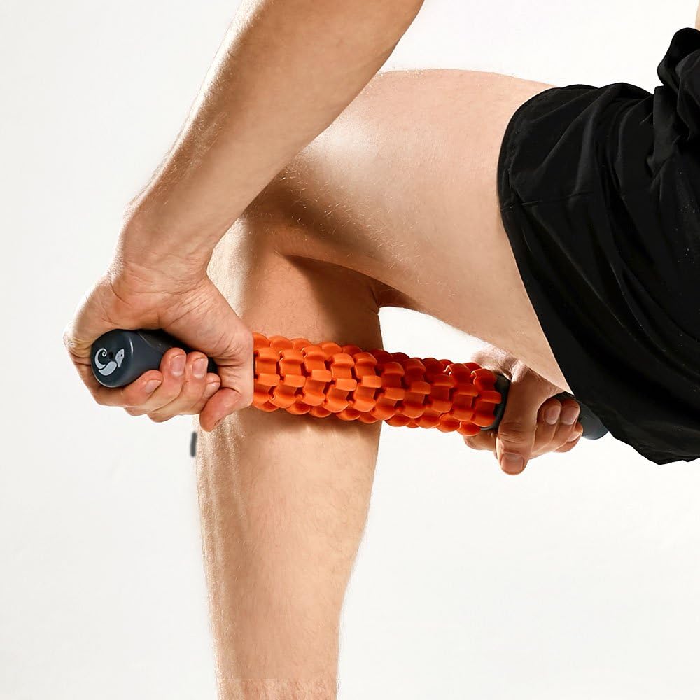 Kamileo Muscle Roller, Massage Roller for Relieving Muscle Soreness Cramping Tightness, Help Legs Back Joints Recovery (Workout Poster Included).: Health & Personal Care