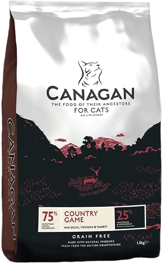 Canagan Croquettes Complete Sans Cereales Pour Chat Saveur Country Game Gibier De Campagne Amazon Fr Animalerie