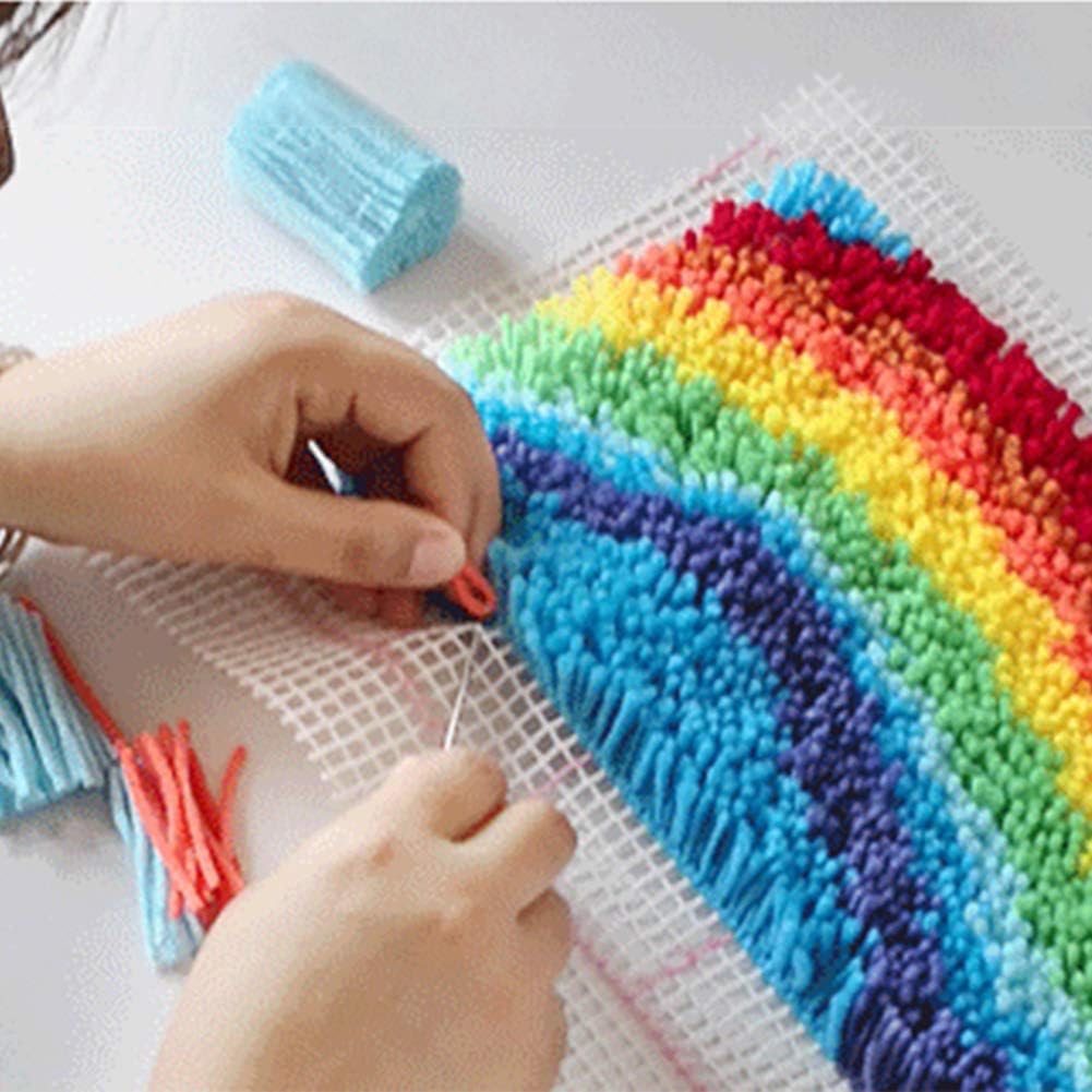 Knüpfteppiche & kissen 15in LGWG 3D Rosen Formteppich