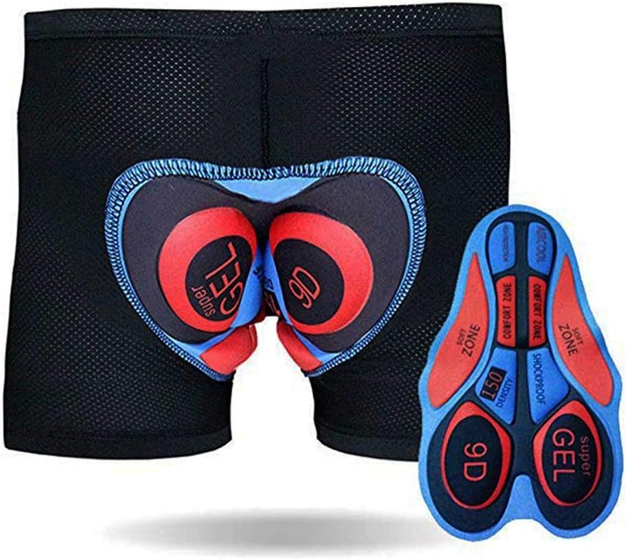 Men's Cycling Underwear Shorts 3D Padded Bike MTB Short Breathable Bicycle Short: Clothing