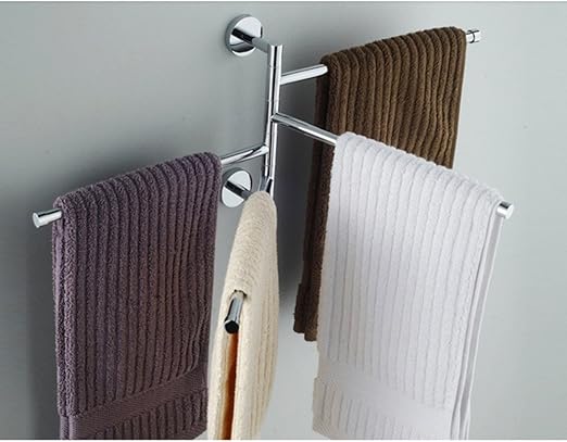 L Hm Toallero De Barra De Pared Montado Estante De Toalla