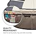 Car Seat Protector by Shmidt'S - Luxury Car Seat Cover Summer/Winter for Baby & Child - Anti-Slip, Heavy Duty Car Seat Mat Protector for Infants W/Upholstery, Beige/Tan