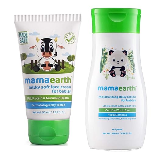 Buy Mamaearth Milky Soft Natural Baby Face Cream for Babies 50mL änd