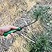 BFA Fresh Garden Tools - Short Handle Landscaping Steel Weeder for Lawn, Garden Weeding