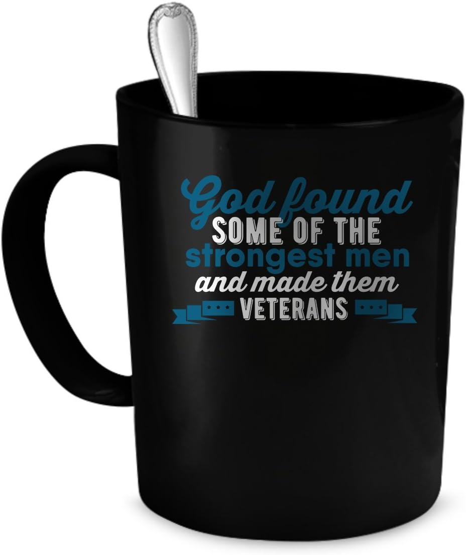 Veterans Coffee Mug. Veterans gift 11 oz. black Kitchen