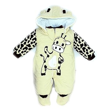 newborn winter romper