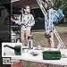 AZDeal Portable Emergency Solar Crank AM/FM/Radio with LED Flashlight Cell Phone Charger Green (DE-13)