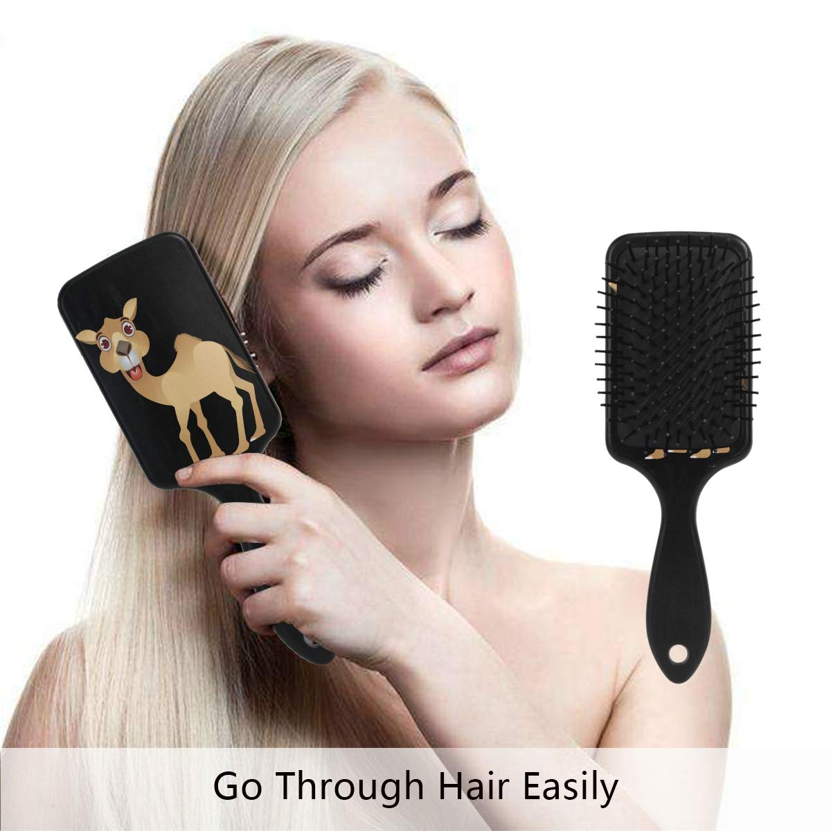 Amazon Com Detangling Hairbrush For Wet Dry Fine Curly Women