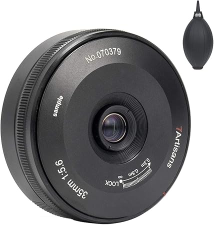 Amazon 7artisans 35mm F5 6 パンケーキレンズ フルフレーム ソニーカメラに対応 マニュアルフォーカス 7iii riii sii rii ii s r A6400 A6500 A6300 A5100 A6000 A5000などの ソニーeマウントカメラ適応 カメラ用交換レンズ 通販