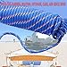 Wellmax Diamond Braid Nylon Rope, 1/2in X 50FT with Bonus 1/4in x 25FT Cord UV Resistant, High Strength and Weather Resistant
