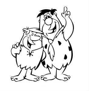 Etiqueta De La Pared, Extraíble Hombre Primitivo De Dibujos Animados