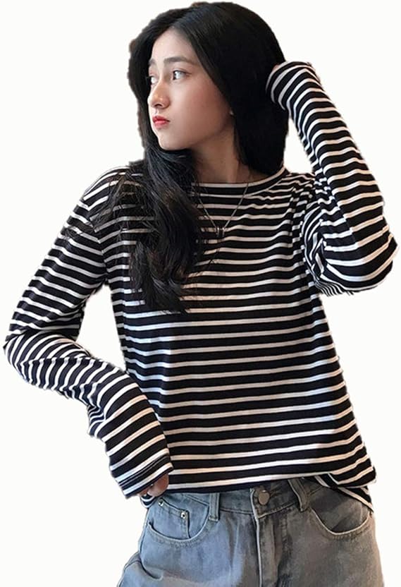 Amazon Lingew レディース Tシャツ カジュアル Vネック 無地 ティーシャツ 大きいサイズ コットン トップス Tシャツ カットソー 通販