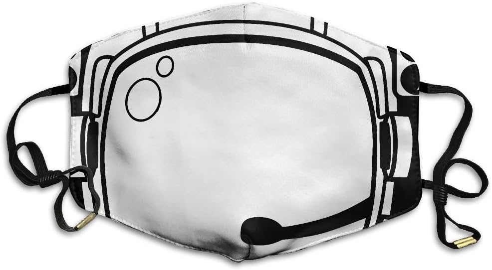 WQDXZ Unisex Dust Allergy Flu Masks Space Helmet Personality Fashion Mask