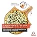 Chef Pomodoro Acacia Wood Pizza Peel, Charcuterie Board Pizza Spatula Paddle for Baking Homemade Pizza and Bread - Oven or Grill Use - POMODORO