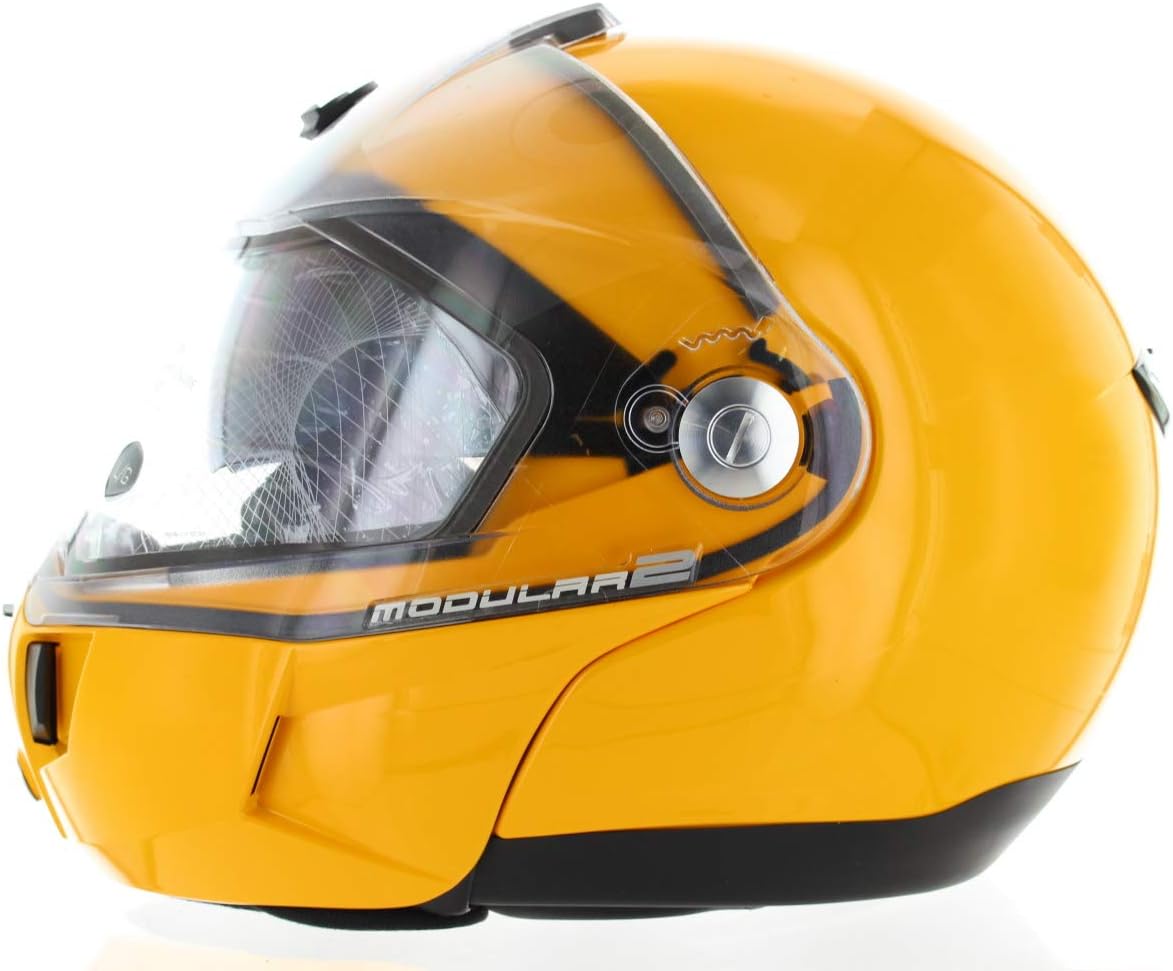 Download Amazon Com Can Am Ski Doo Modular 2 Yellow Large Helmet 4475210910 Automotive PSD Mockup Templates