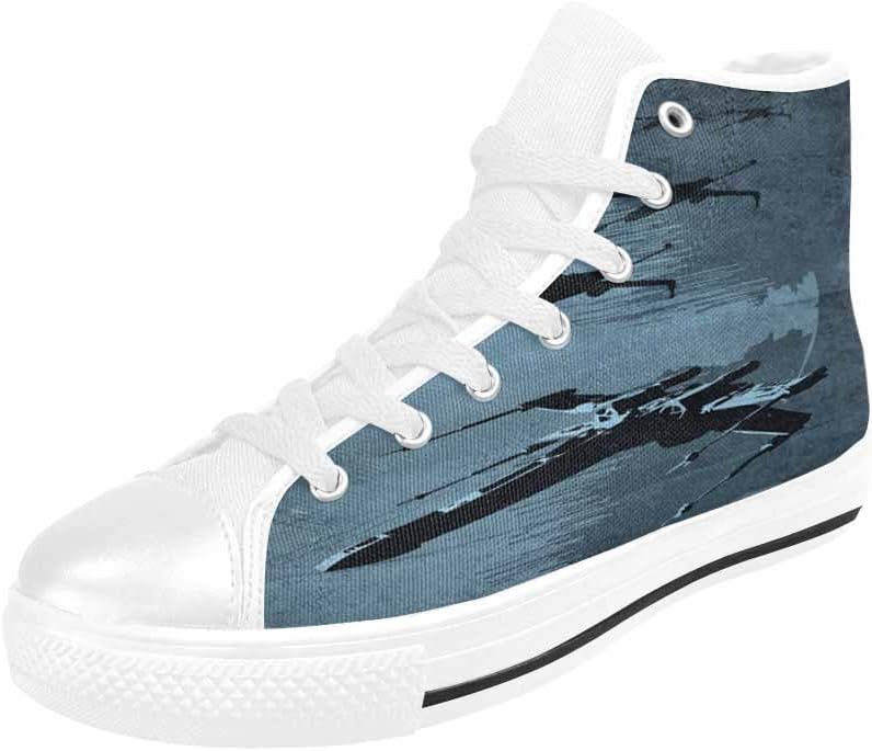 Men's High Top Canvas Season Sneaker Up Sports Shoes