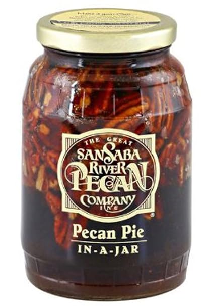 Amazon Com The Great Sansaba River Pecan Company 22 Oz Pecan Pie In A Jar Biscuit Mixes Grocery Gourmet Food