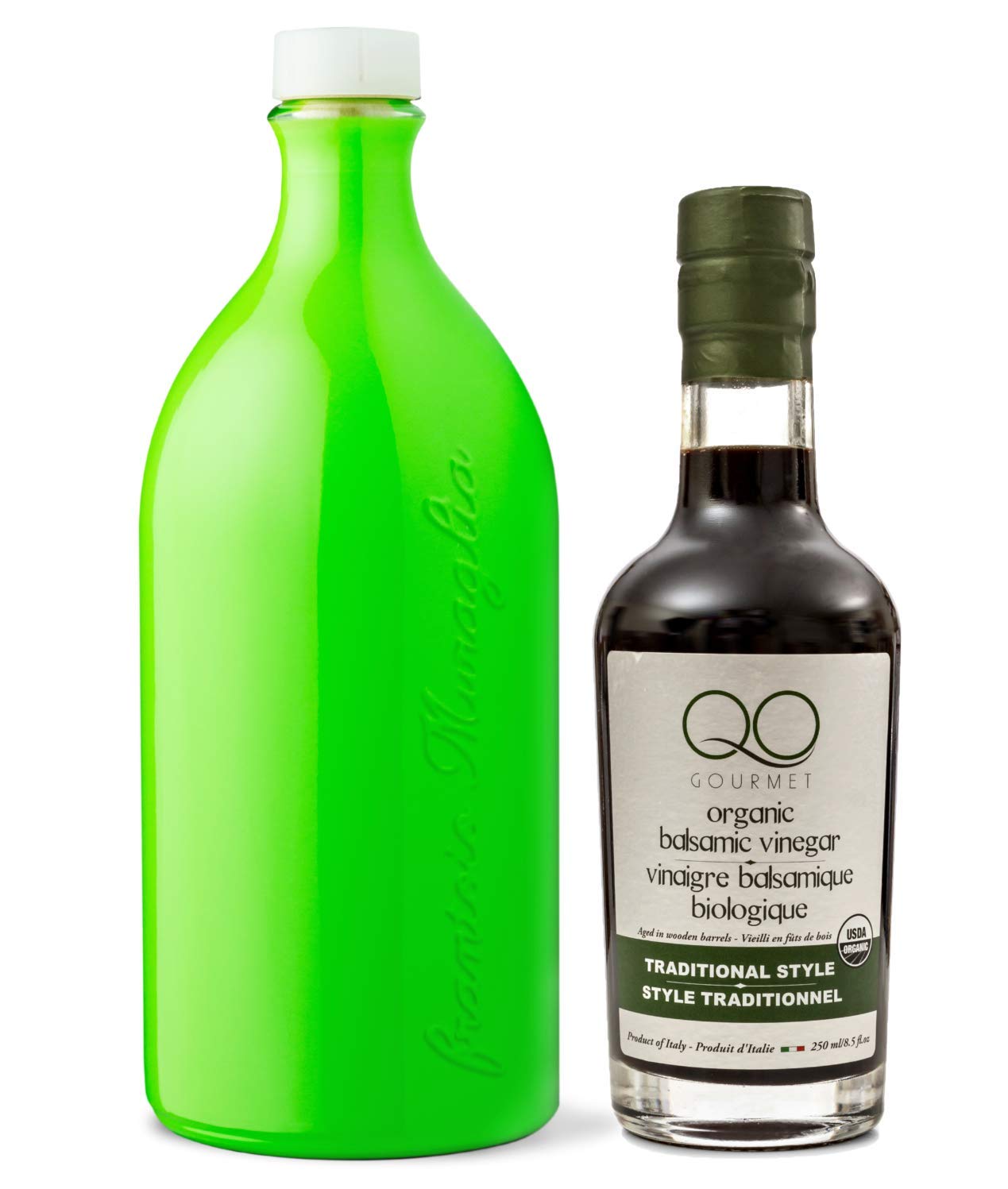 Olive Oil and Vinegar Gift Set Frantoio