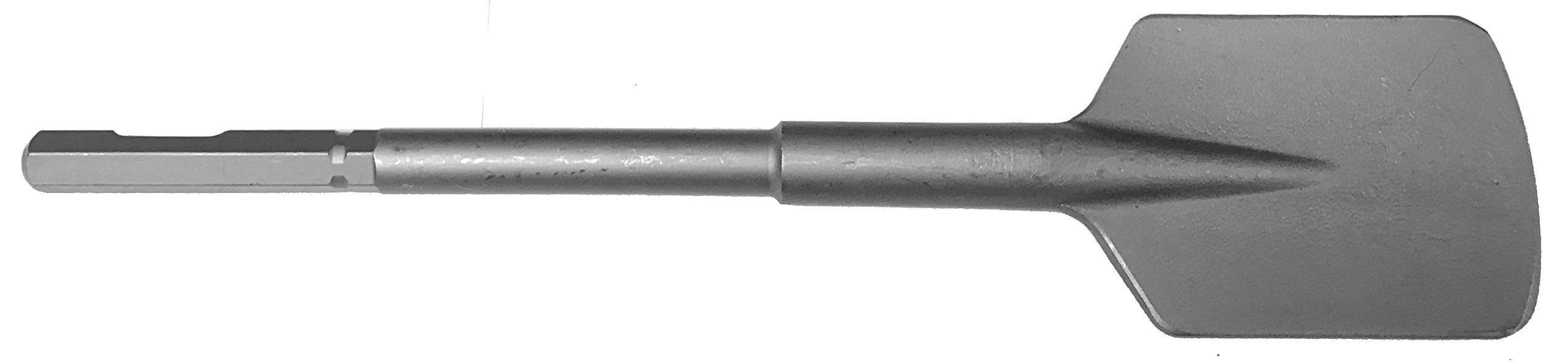 Champion Chisel, 3/4" Hex Demo Style Shank Clay Spade - 4-7/8-Inch Blade