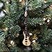 Broadway Gifts 5.5 Inch Natural Brown Wood E-Bass Guitar Ornament Decoration