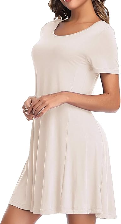 light pink t shirt dress