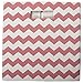 DII Hard Sided Collapsible Fabric Storage Container for Nursery, Offices, & Home Organization, (11x11x11) - Chevron Rose