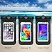 Waterproof iPhone 6 case,Armband,Built-in Compass,Ailun Bag universal for iPhone 7/6 Plus/6/6s/5s/5c/SE, Galaxy S7/S6/EDGE/S5/S4/NOTE 4/3/2,LG G4/3,for Boating/Hiking/Swimming/Diving[Black]
