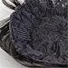 Yoption New Clip in Ponytail Bun Scrunchie Drawstring Hair Extension Synthetic Hairpiece (Black)