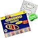 Colored Pencils + Coloring Books , Premium Assorted Oil Based coloring Pencils Set (36 Unique Color) with Thick Cores for Kids & Adults Artwork Coloring, Drawing ,Sketching , Painting