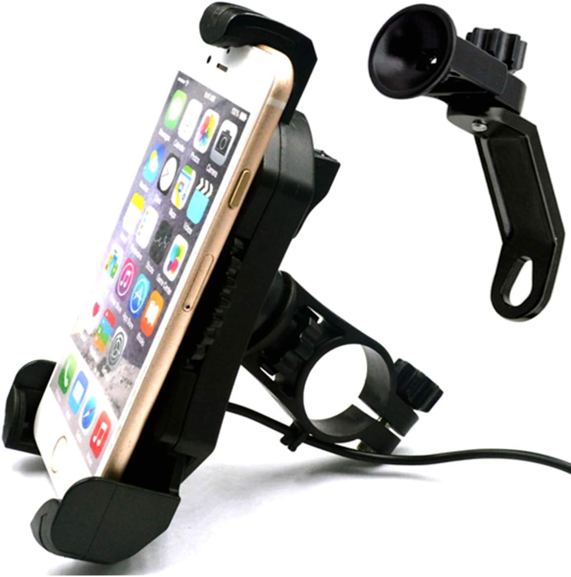 bike mount phone holder charger