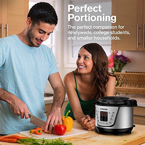 Купить COSORI Mini 2 Qt Programmable MultiCooker, Pressure Cooker