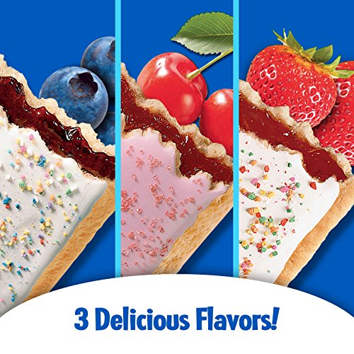 1 Pop+Tarts+Breakfast+Pastries+Strawberry+Blueberry